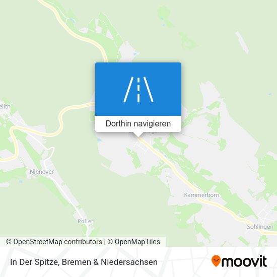 In Der Spitze Karte