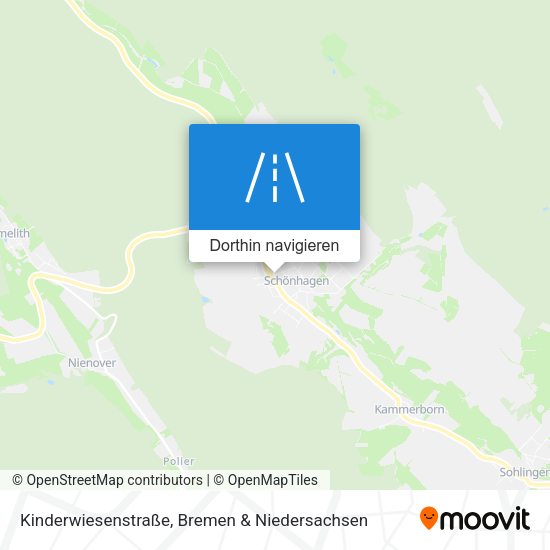 Kinderwiesenstraße Karte