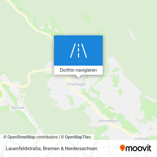 Lauenfeldstraße Karte