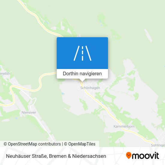 Neuhäuser Straße Karte