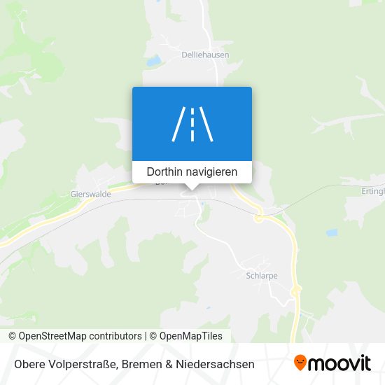 Obere Volperstraße Karte