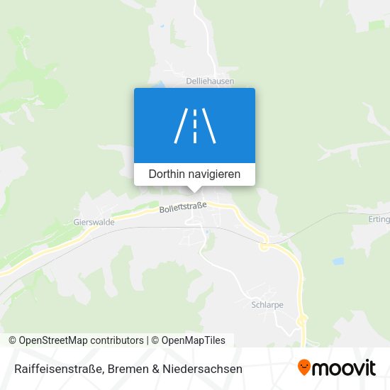 Raiffeisenstraße Karte