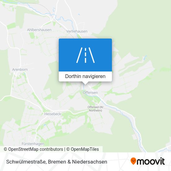 Schwülmestraße Karte