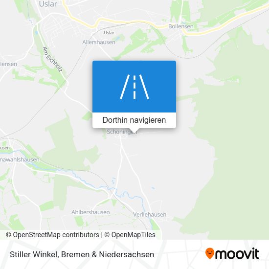 Stiller Winkel Karte