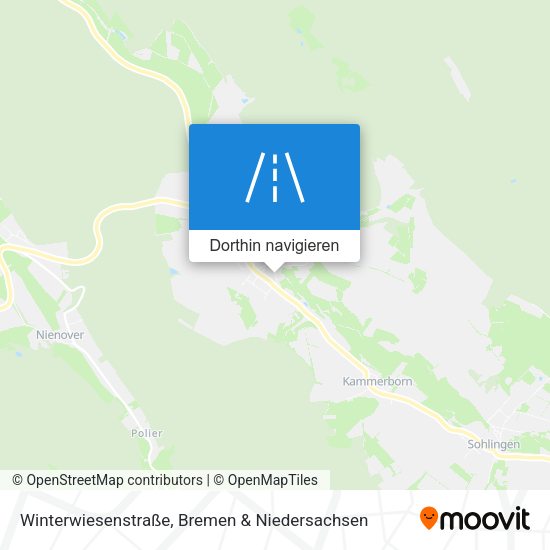 Winterwiesenstraße Karte