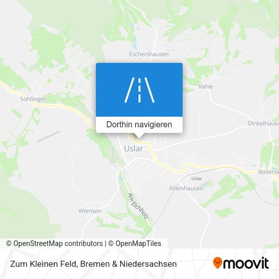 Zum Kleinen Feld Karte