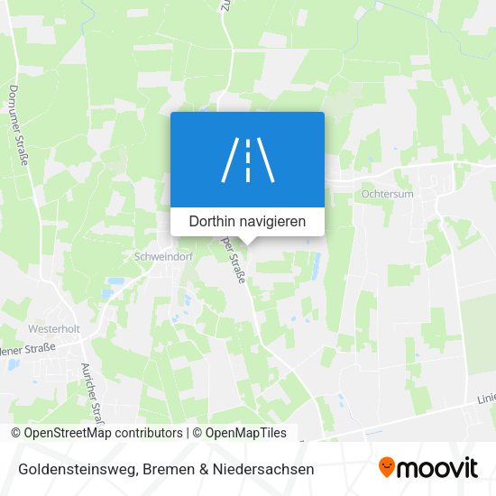 Goldensteinsweg Karte