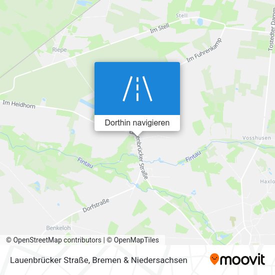 Lauenbrücker Straße Karte