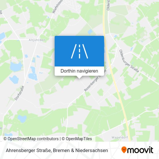 Ahrensberger Straße Karte