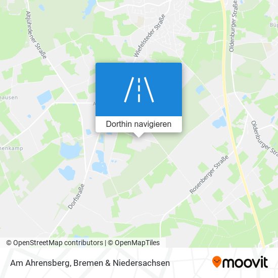 Am Ahrensberg Karte