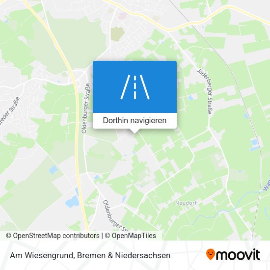 Am Wiesengrund Karte