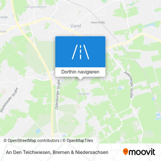 An Den Teichwiesen Karte