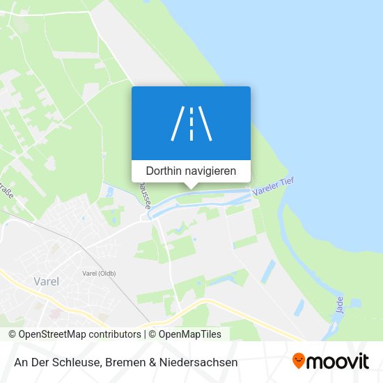 An Der Schleuse Karte