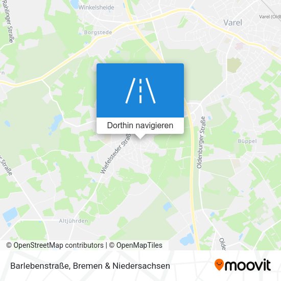 Barlebenstraße Karte