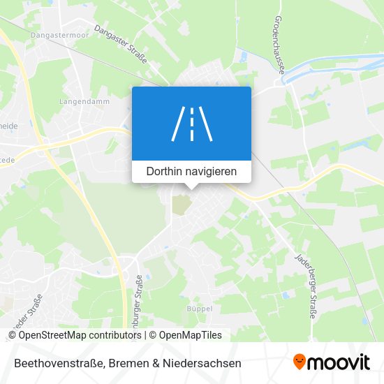 Beethovenstraße Karte