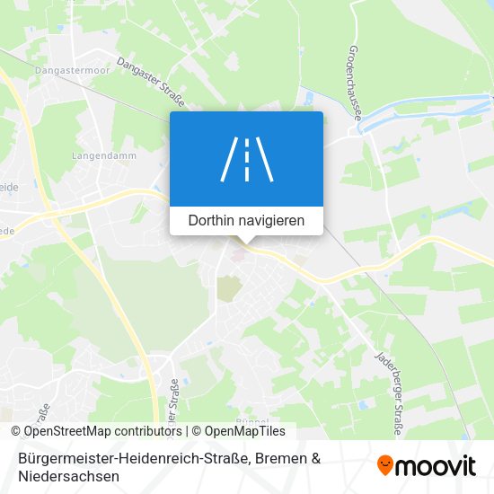 Bürgermeister-Heidenreich-Straße Karte