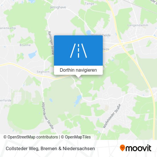 Collsteder Weg Karte
