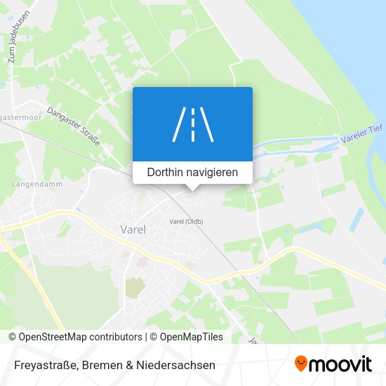 Freyastraße Karte