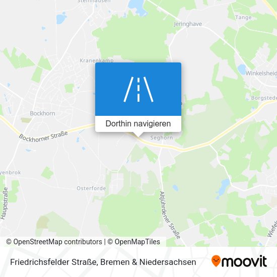 Friedrichsfelder Straße Karte