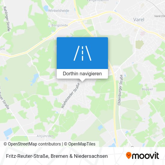 Fritz-Reuter-Straße Karte