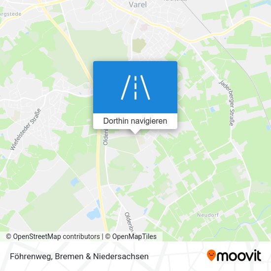 Föhrenweg Karte