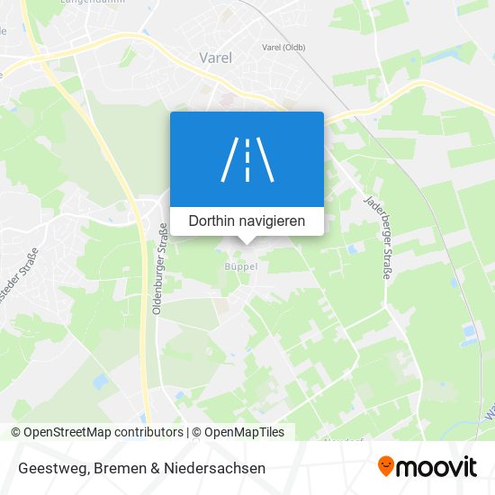 Geestweg Karte