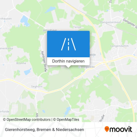 Gierenhorstweg Karte