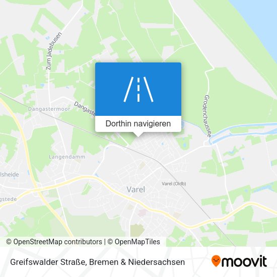 Greifswalder Straße Karte