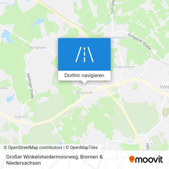 Großer Winkelsheidermoorweg Karte