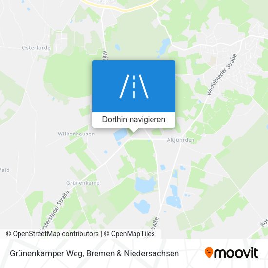 Grünenkamper Weg Karte