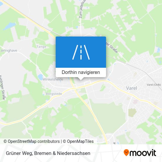 Grüner Weg Karte