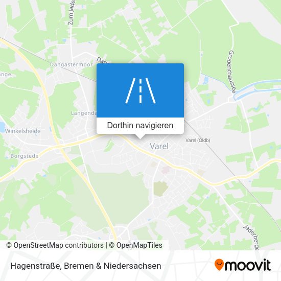Hagenstraße Karte