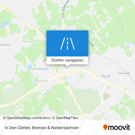 In Den Gärten Karte