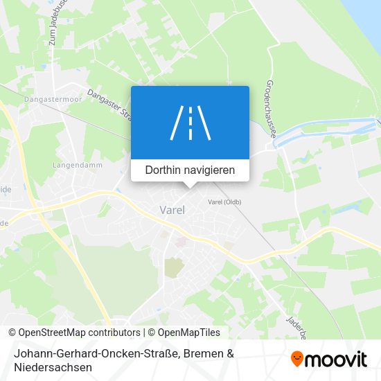 Johann-Gerhard-Oncken-Straße Karte