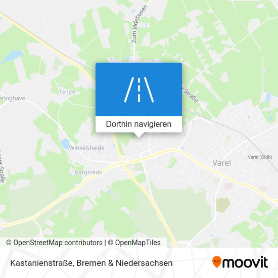Kastanienstraße Karte