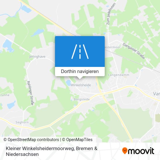 Kleiner Winkelsheidermoorweg Karte
