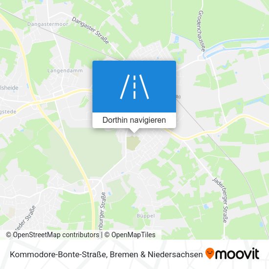 Kommodore-Bonte-Straße Karte