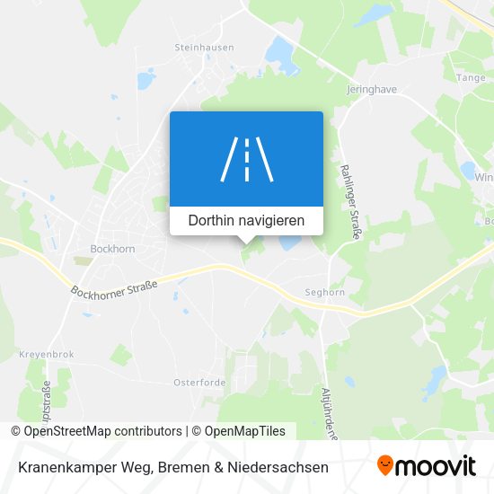 Kranenkamper Weg Karte