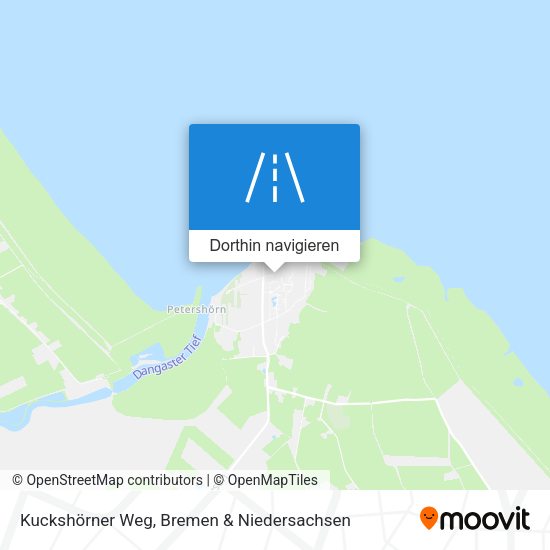 Kuckshörner Weg Karte
