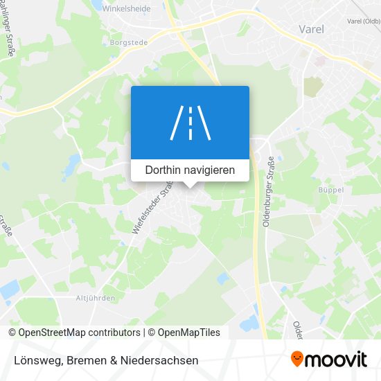 Lönsweg Karte