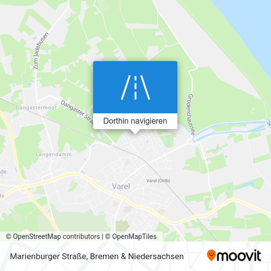 Marienburger Straße Karte