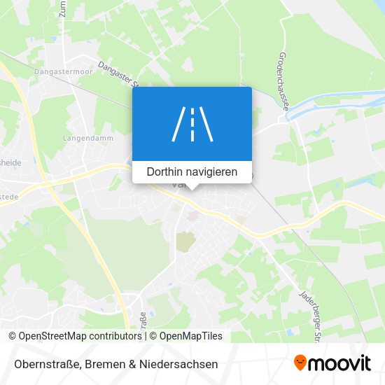 Obernstraße Karte
