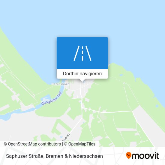 Saphuser Straße Karte