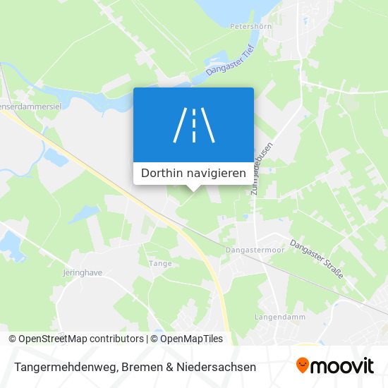 Tangermehdenweg Karte