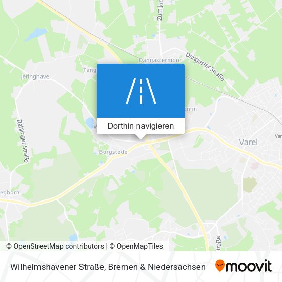 Wilhelmshavener Straße Karte