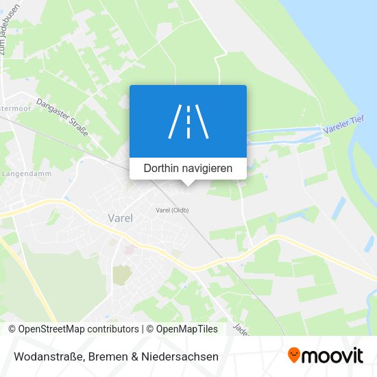 Wodanstraße Karte