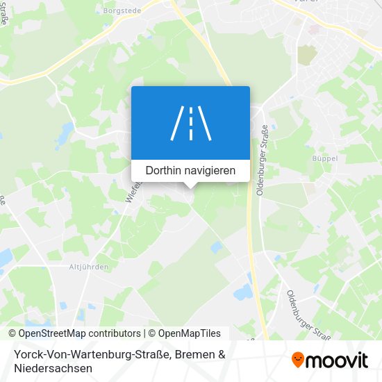 Yorck-Von-Wartenburg-Straße Karte