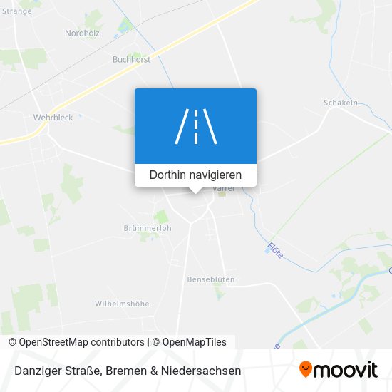Danziger Straße Karte