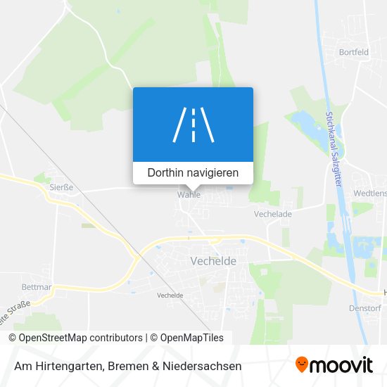 Am Hirtengarten Karte