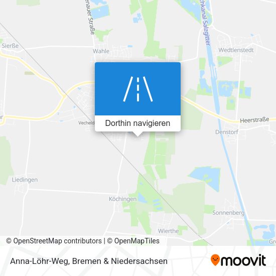 Anna-Löhr-Weg Karte